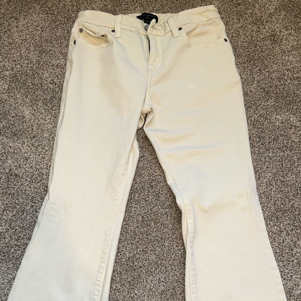 Banana Republic Low-Rise Bootcut Pants